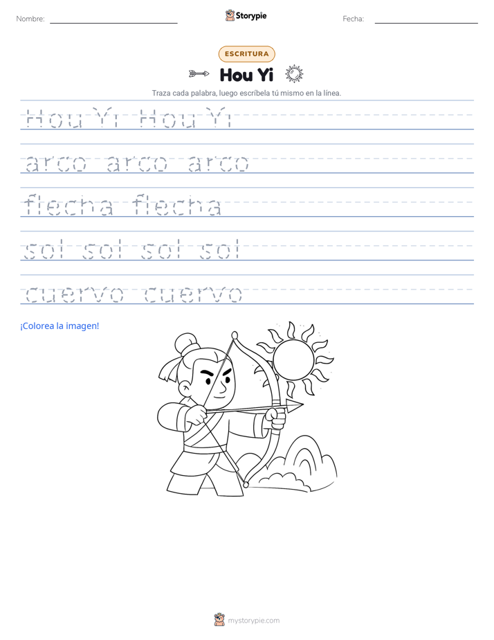 Práctica de Escritura