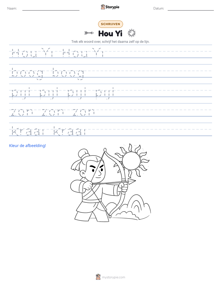 Schrijf Oefening