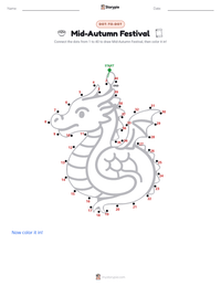 Mid-Autumn Festival printable worksheet preview