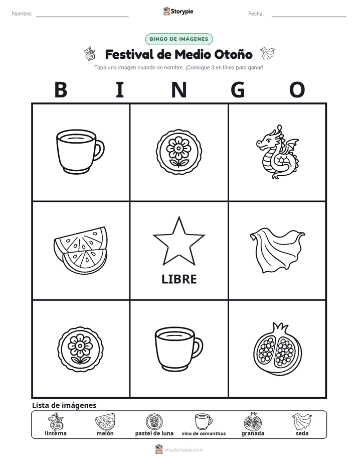Bingo de Imágenes