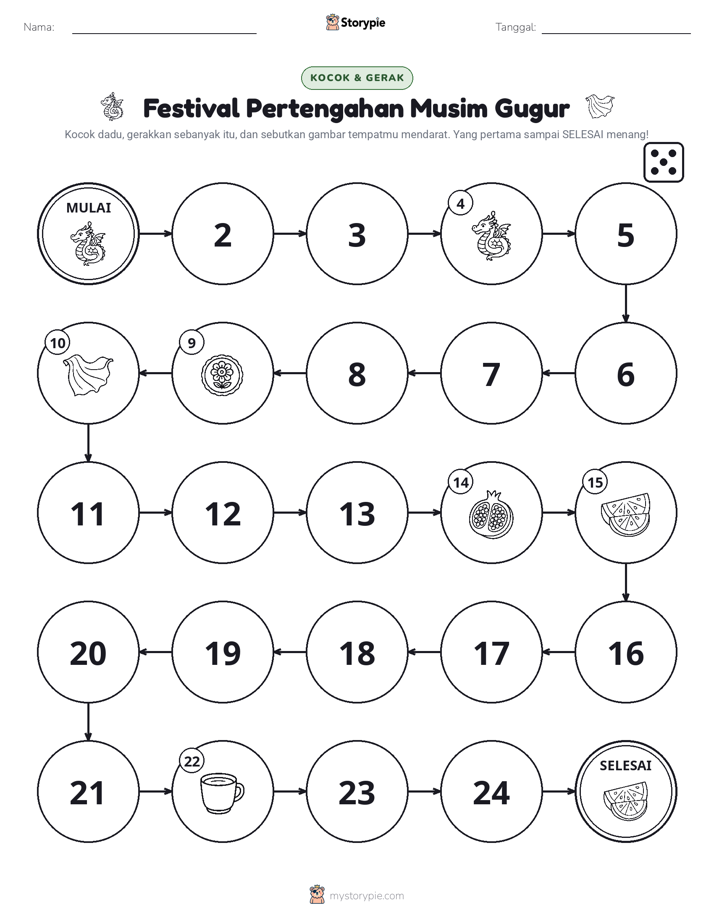 Permainan Gulung & Pindah
