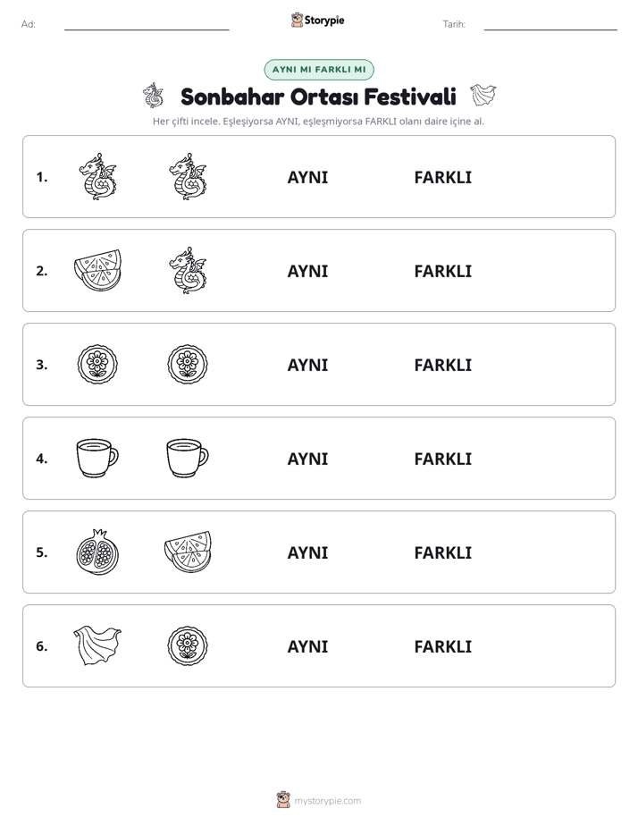 Aynı mı Farklı mı