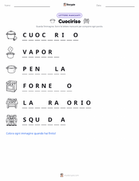 Anteprima della scheda stampabile di Cuociriso