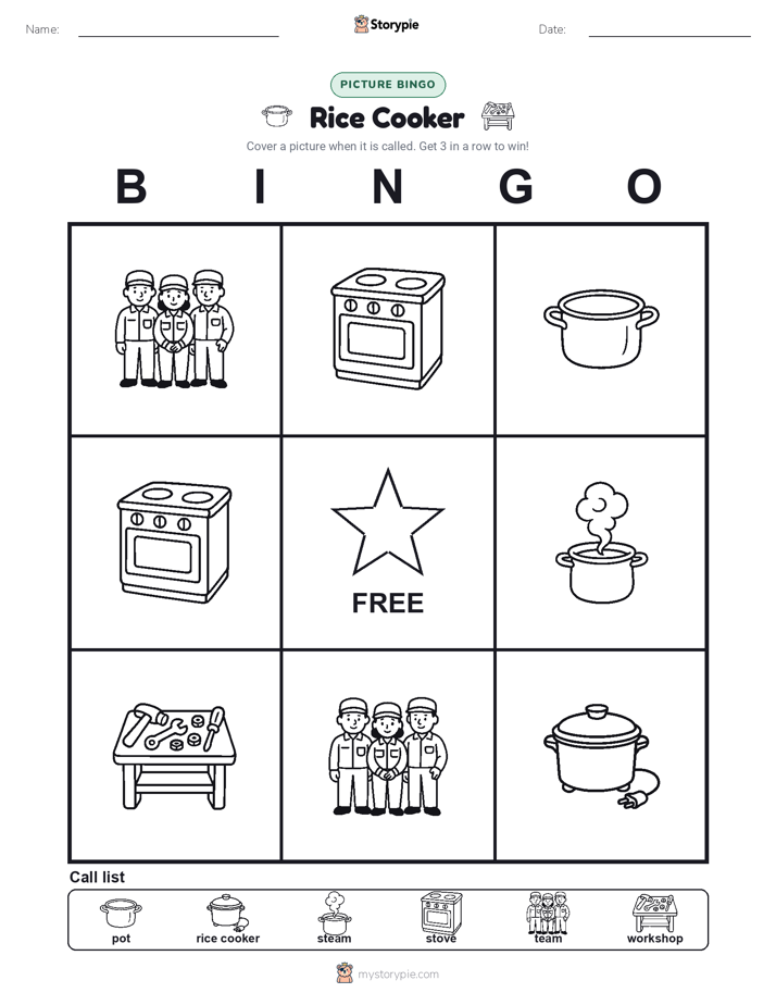 Picture Bingo