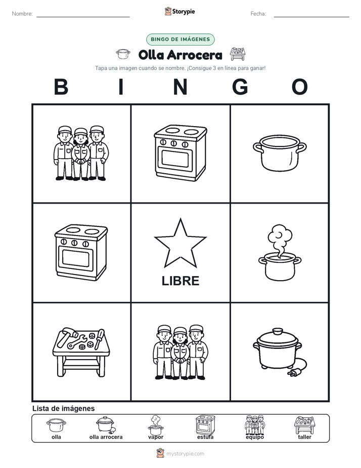 Bingo de Imágenes