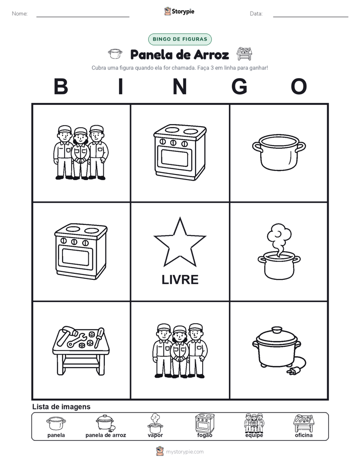 Bingo de Imagens