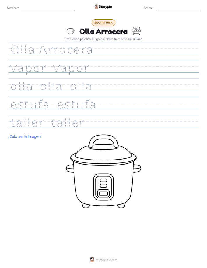 Práctica de Escritura