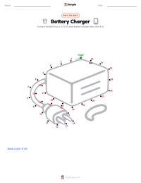Battery Charger printable worksheet preview