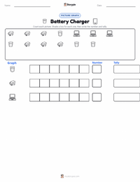 Battery Charger printable worksheet preview