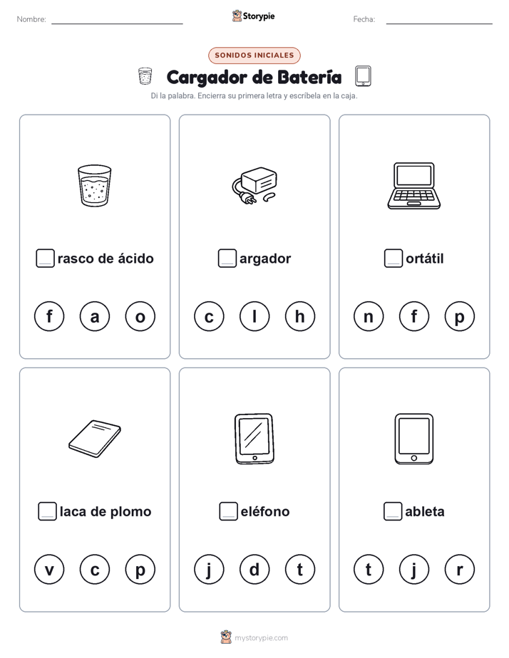 Sonidos Iniciales