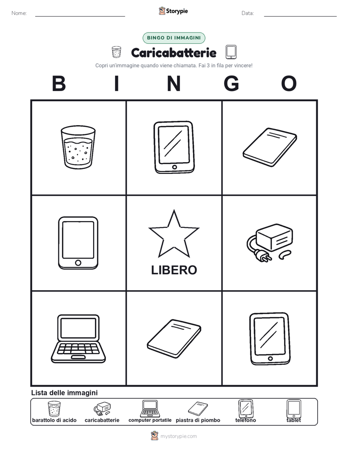 Bingo delle Immagini