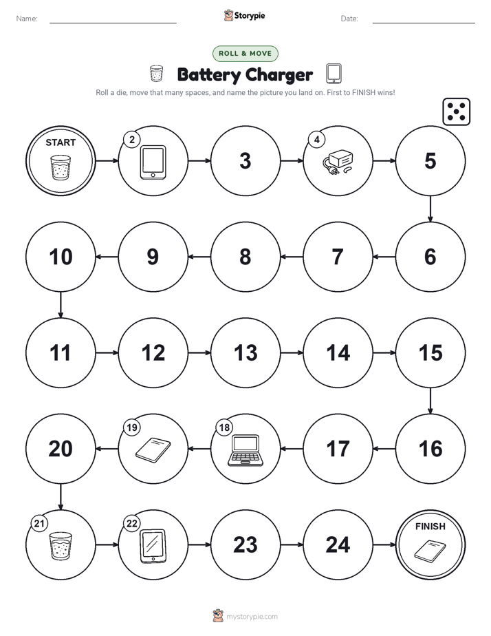 Roll & Move Game