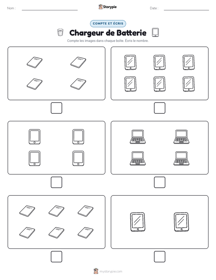 Compter & Écrire