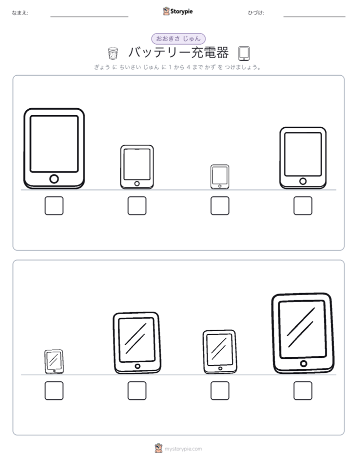 サイズ順