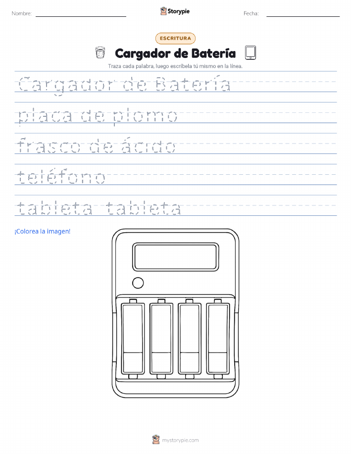 Práctica de Escritura