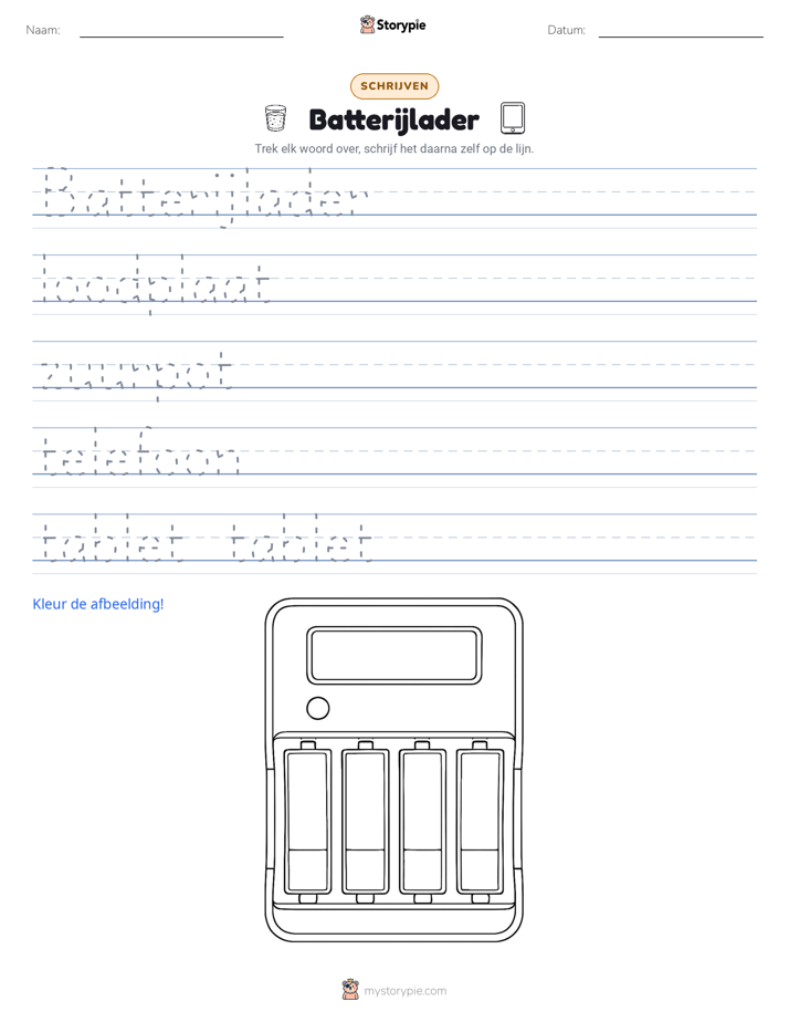 Schrijf Oefening