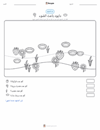 معاينة ورقة العمل القابلة للطباعة صمام ثنائي باعث للضوء