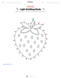 Light Emitting Diode printable worksheet preview