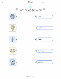 روشنی خارج کرنے والا ڈایڈ پرنٹ کرنے کے قابل ورکشیٹ کا پیش نظارہ