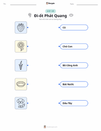 Tài liệu in sẵn Điốt phát quang cho trẻ em