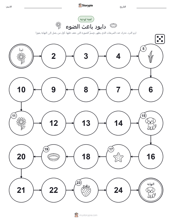 لعبة لف و تحرك