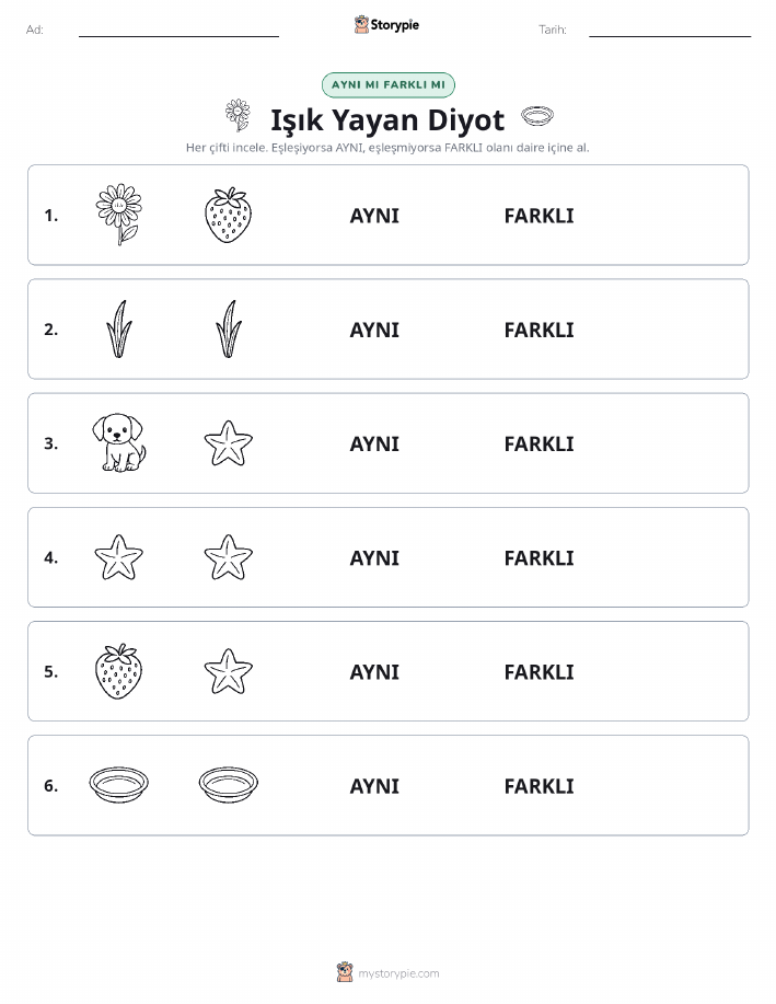 Aynı mı Farklı mı