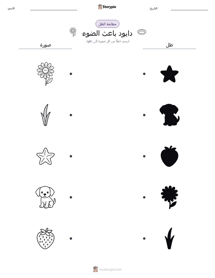 مطابقة الظل