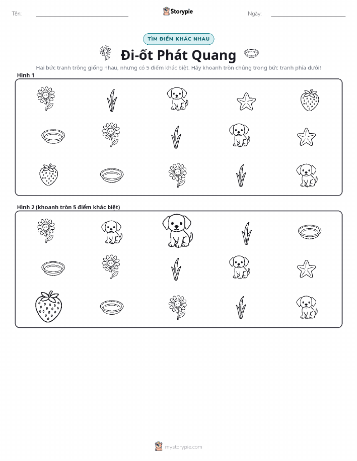 Tìm Sự Khác Biệt