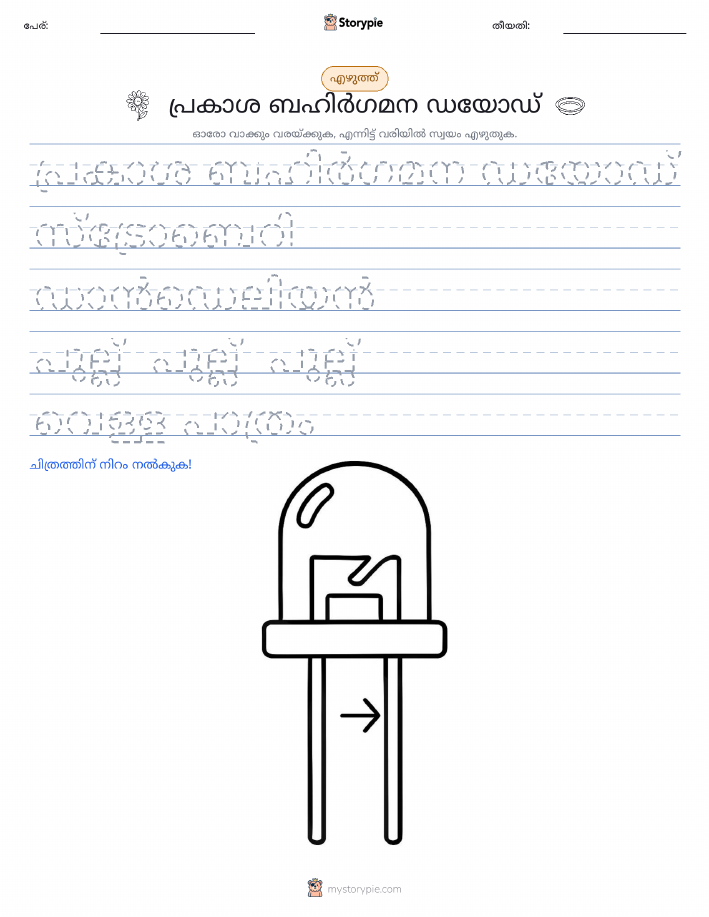 എഴുത്ത് പരിശീലനം