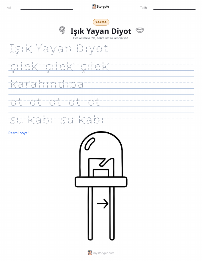 Yazma Pratiği