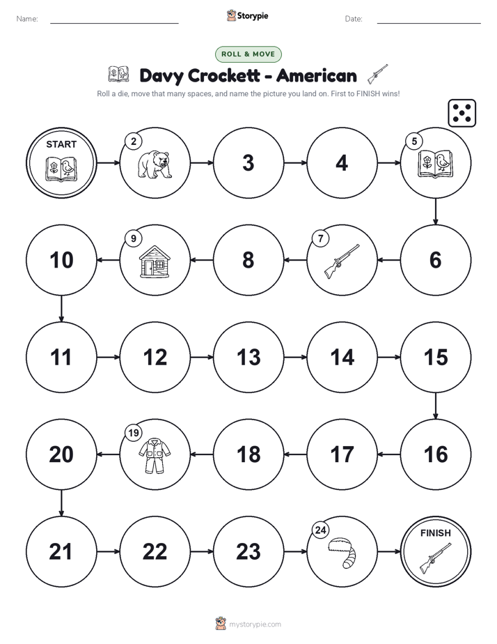 Roll & Move Game
