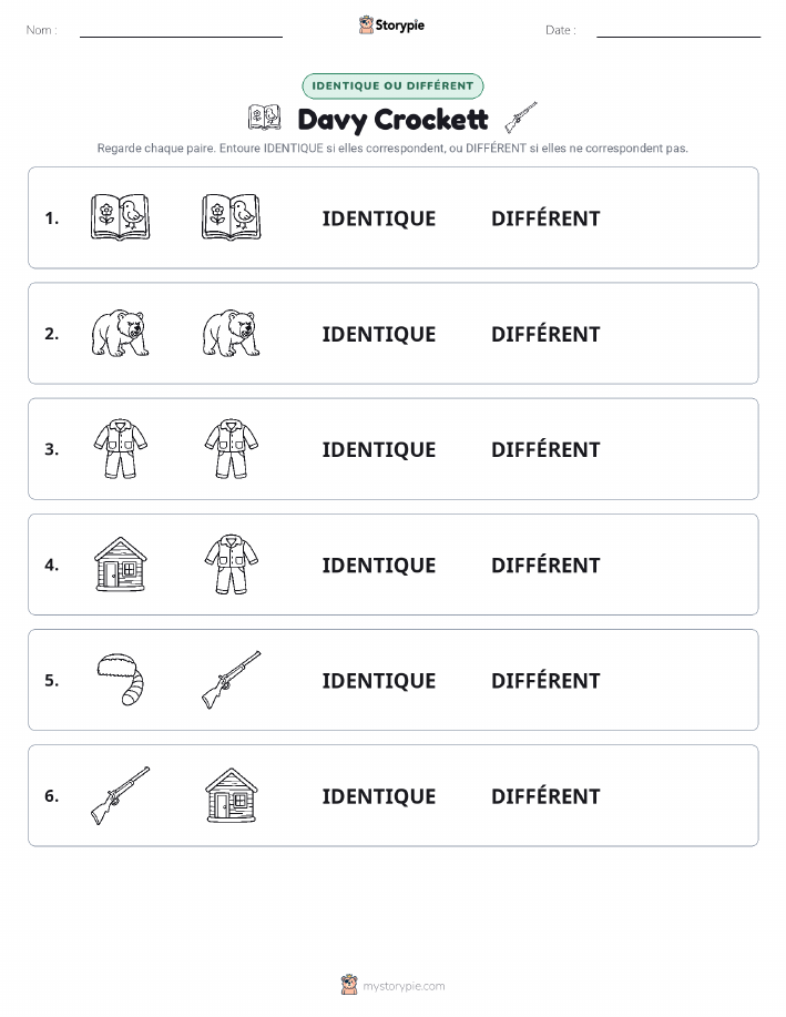 Identique ou Différent