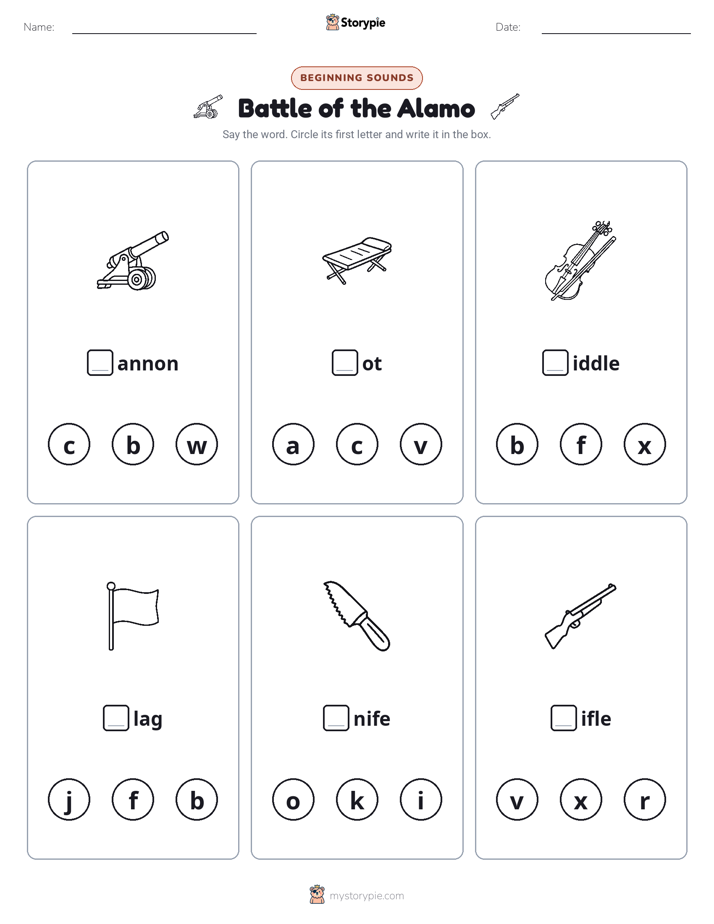 Beginning Sounds