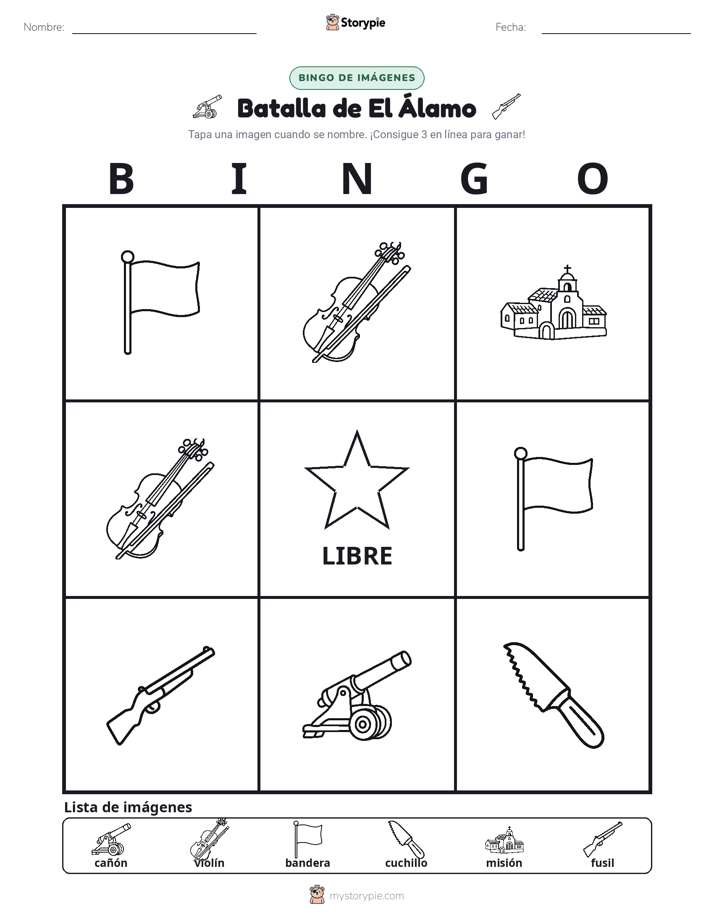 Bingo de Imágenes