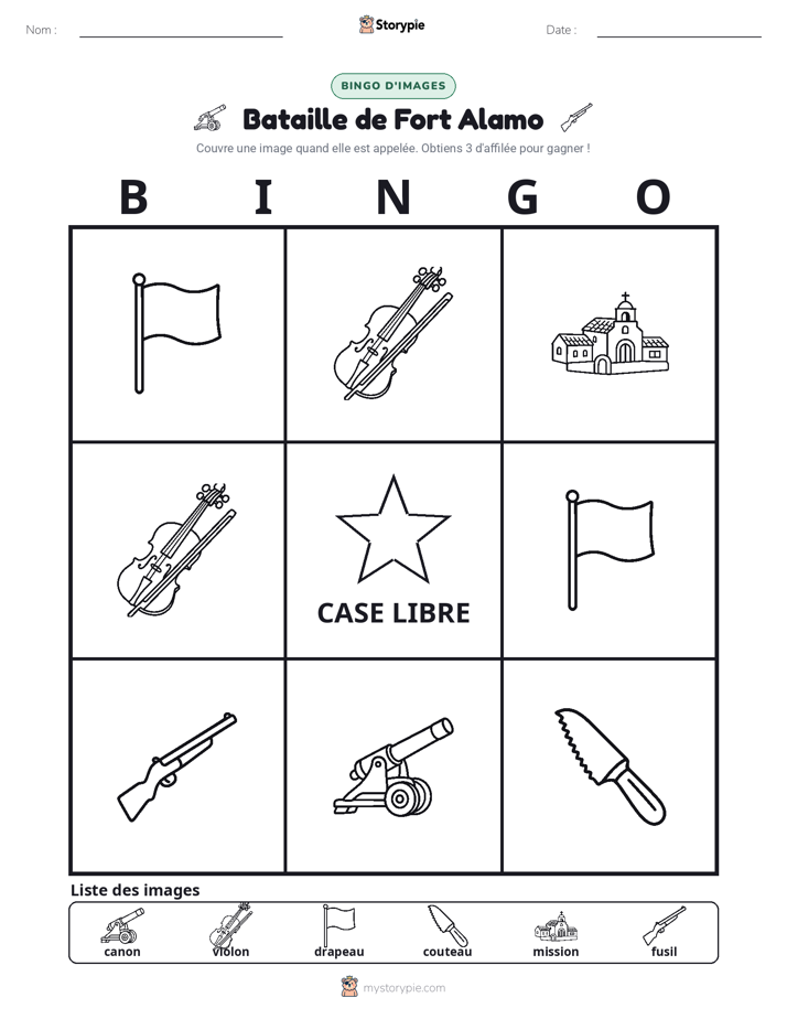 Bingo d'Images
