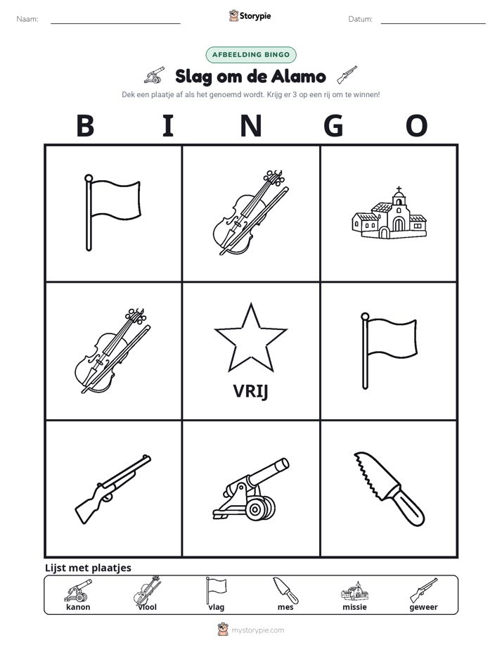 Afbeelding Bingo