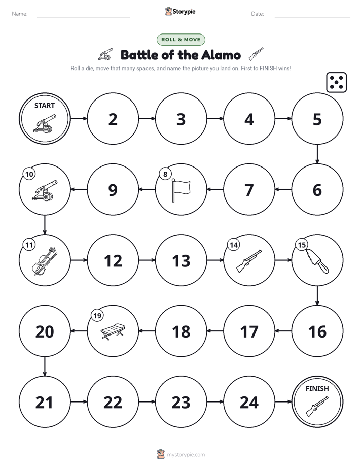 Roll & Move Game