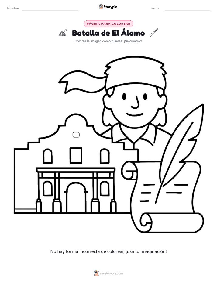 Página para Colorear