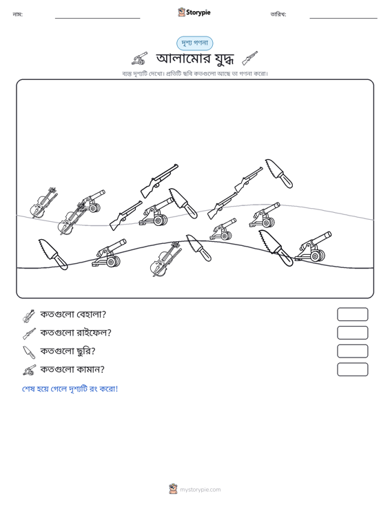 গণনা দৃশ্য