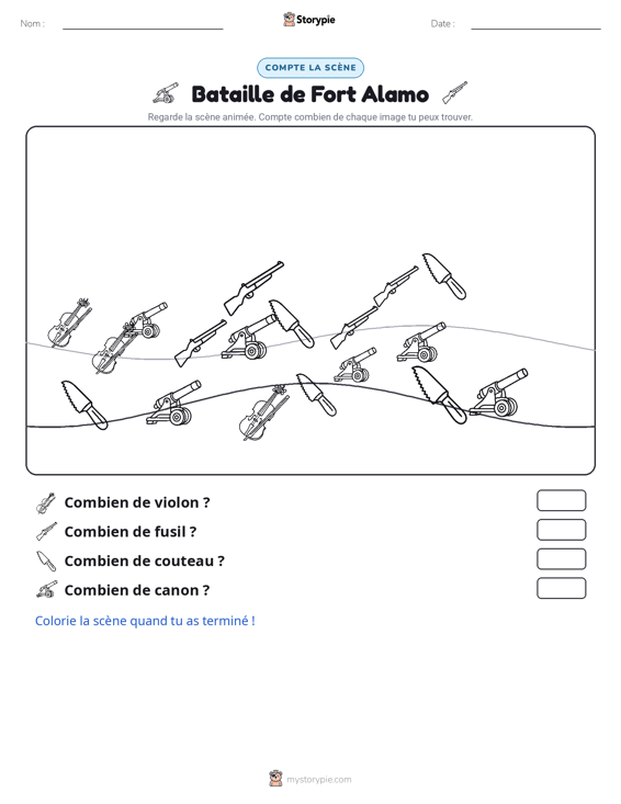 Scène de Comptage