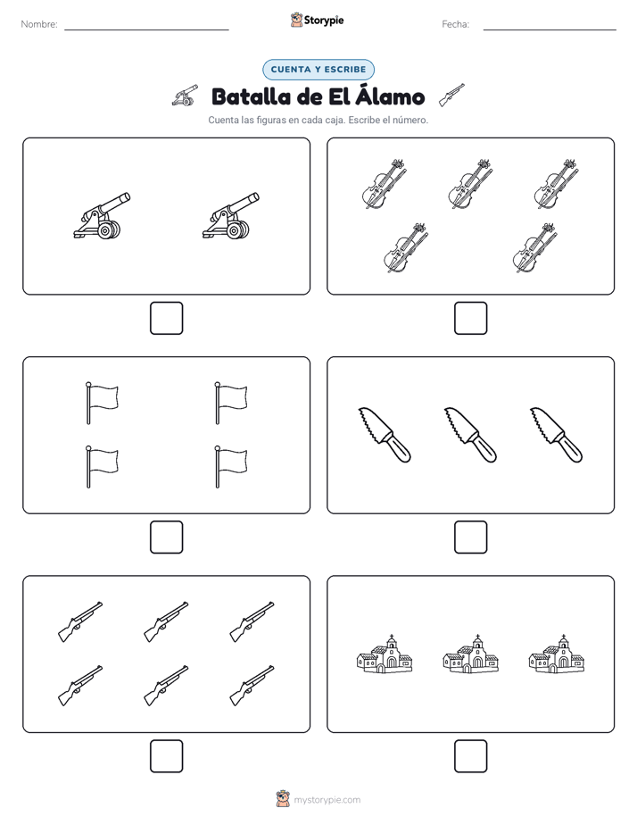Cuenta y Escribe