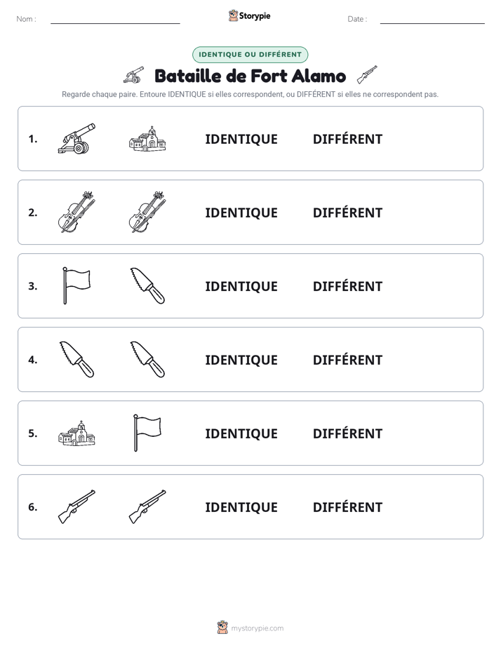 Identique ou Différent