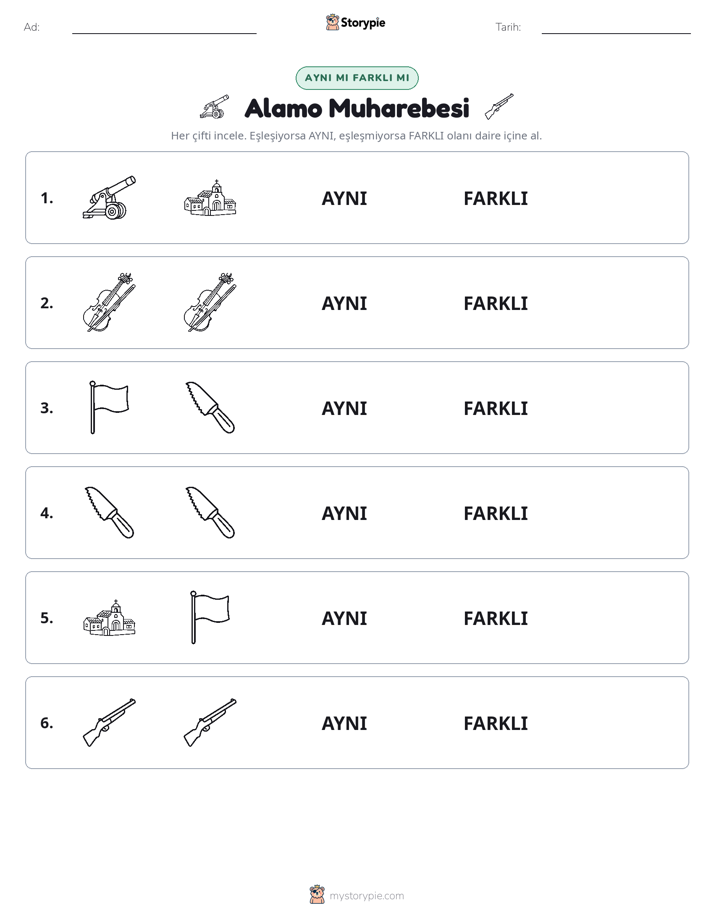 Aynı mı Farklı mı