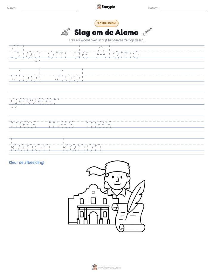 Schrijf Oefening