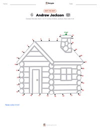 Andrew Jackson printable worksheet preview