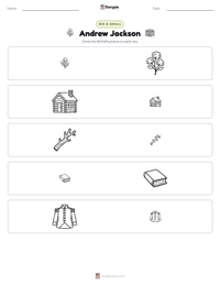 Andrew Jackson printable worksheet preview