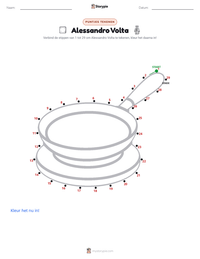 Alessandro Volta afdrukbare werkblad voorbeeld