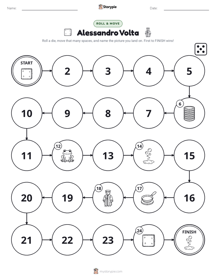 Roll & Move Game