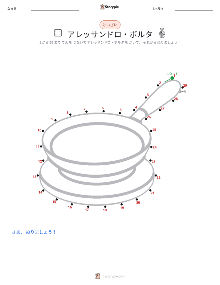 点つなぎ