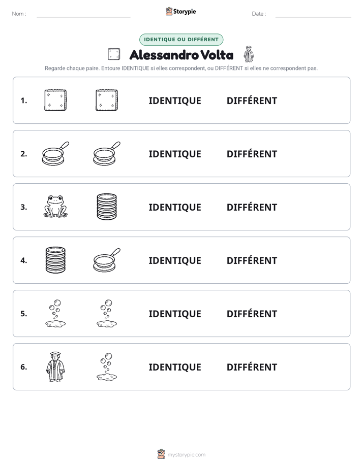 Identique ou Différent